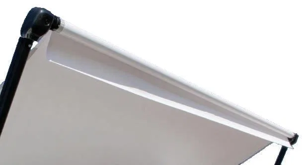 V000314862 – LIPPERT COMP Awning, Patio Manual 14 Foot Length x 8 Foot Extension Black Fade Anti-Scuff/ Anti-Mildew V...